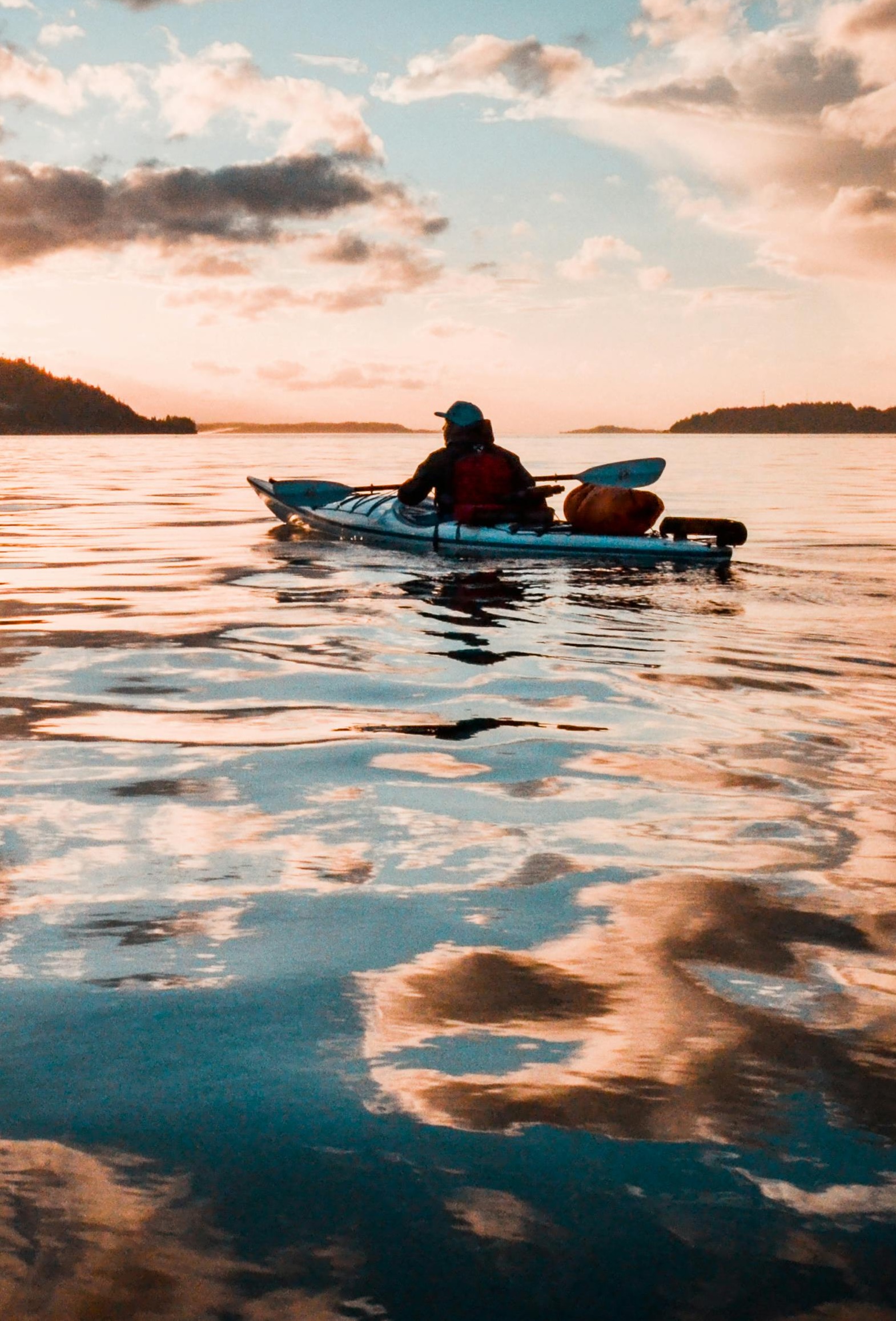 Person in kayak